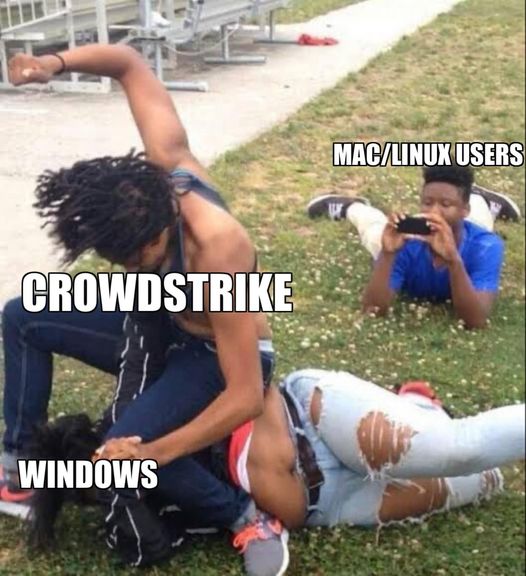 Mac/Linux users
CrowdStrike
Windows
