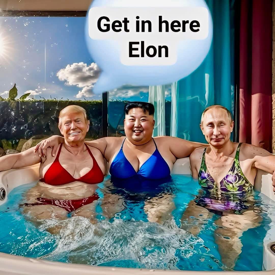 Get in here Elon
