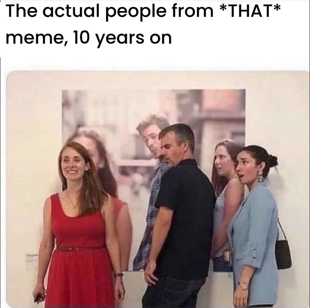 The actual people from *that* meme, 10 years on
