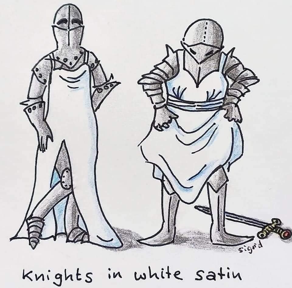 Knights in white satin