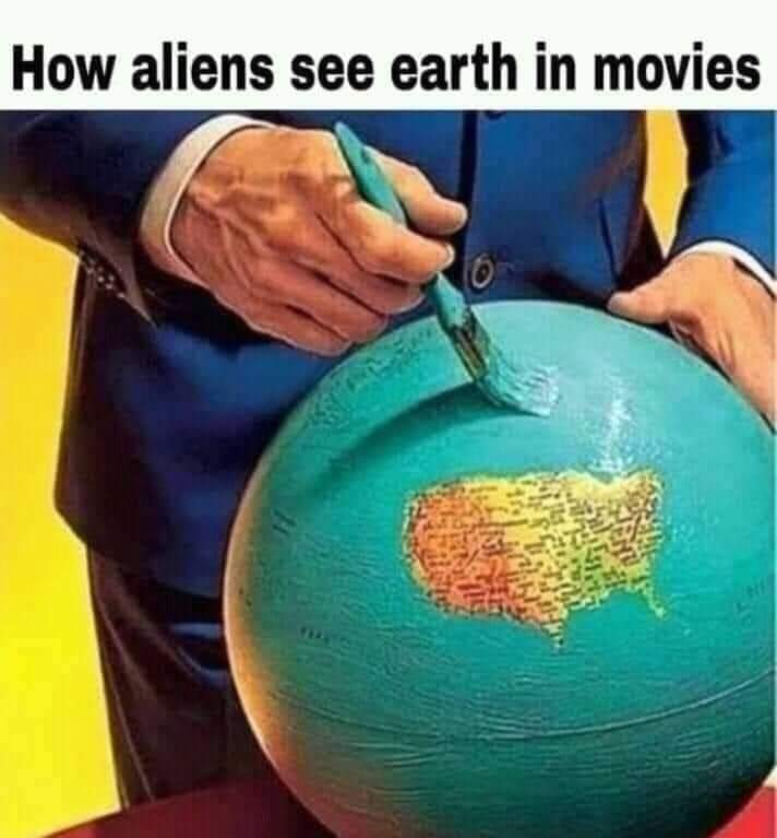 How aliens seen earth in movies