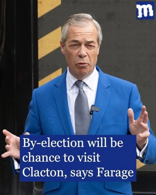 By-election will be chance to visit Clacton, says Farage