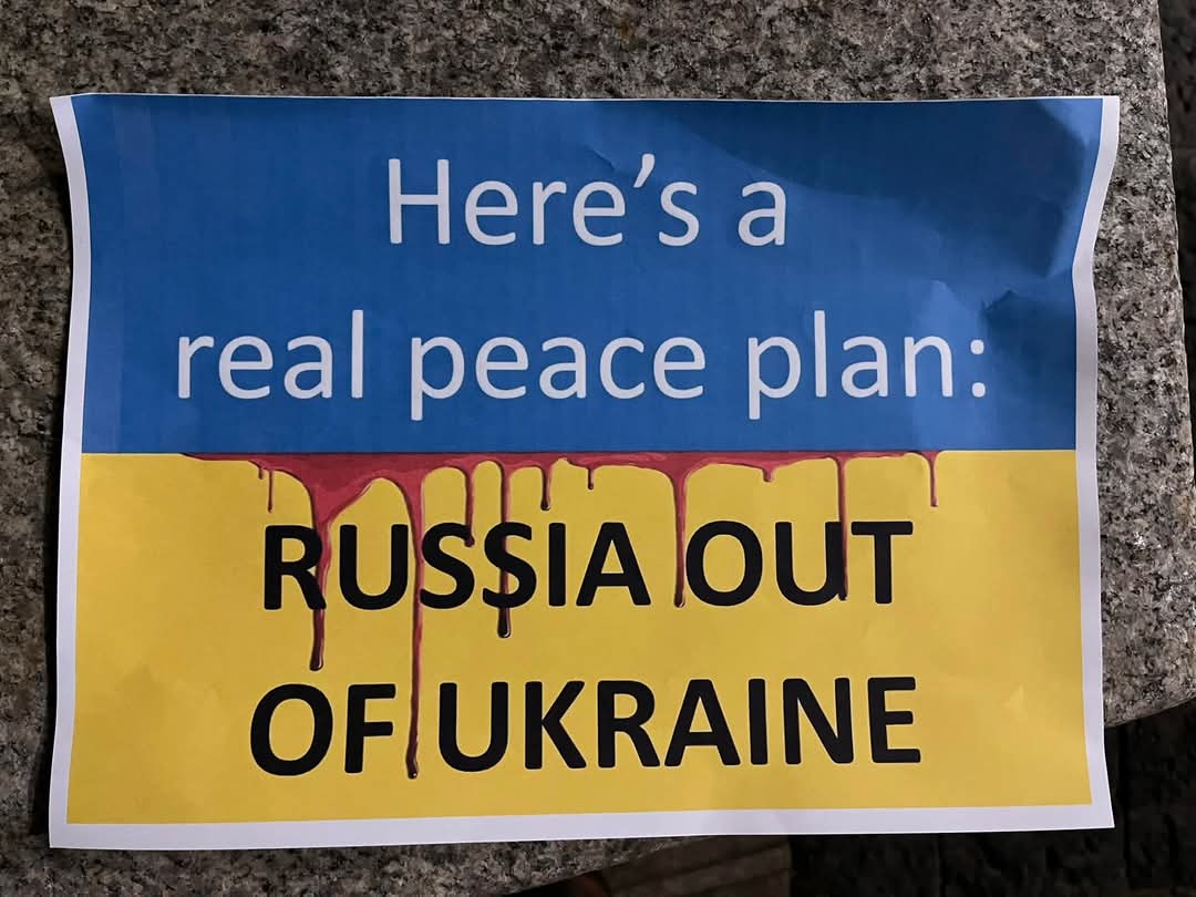 Here's a real peace plan:  
RUSSIA OUT OF UKRAINE