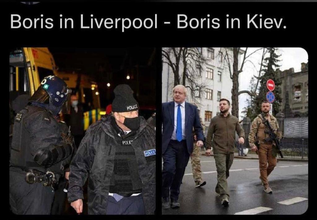 Boris in Liverpool - Boris in Kiev