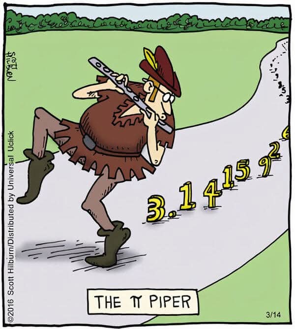 THE π PIPER  
3.1415926535  
3/14