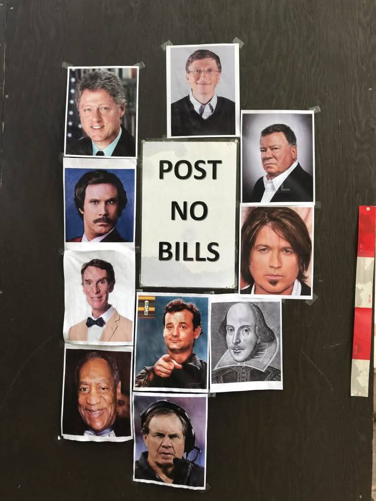 POST  
NO  
BILLS
