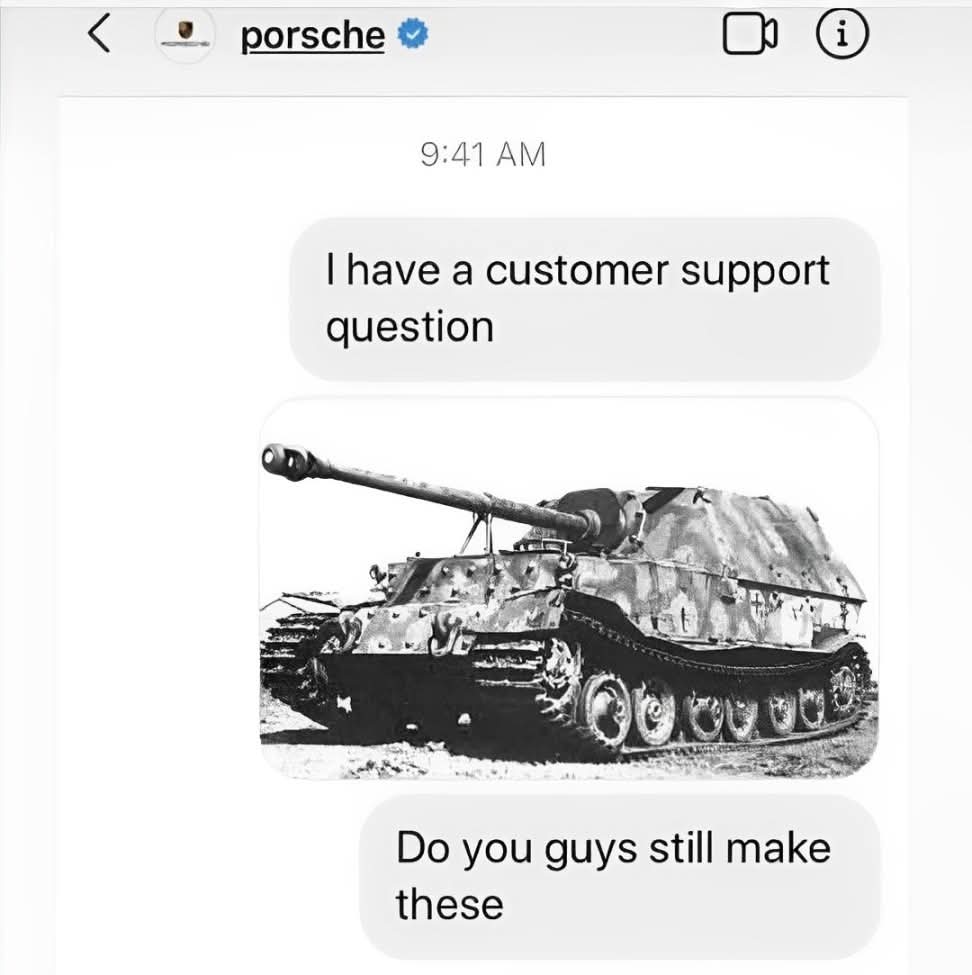 9:41 AM I have a customer support question  
Do you guys still make these? 