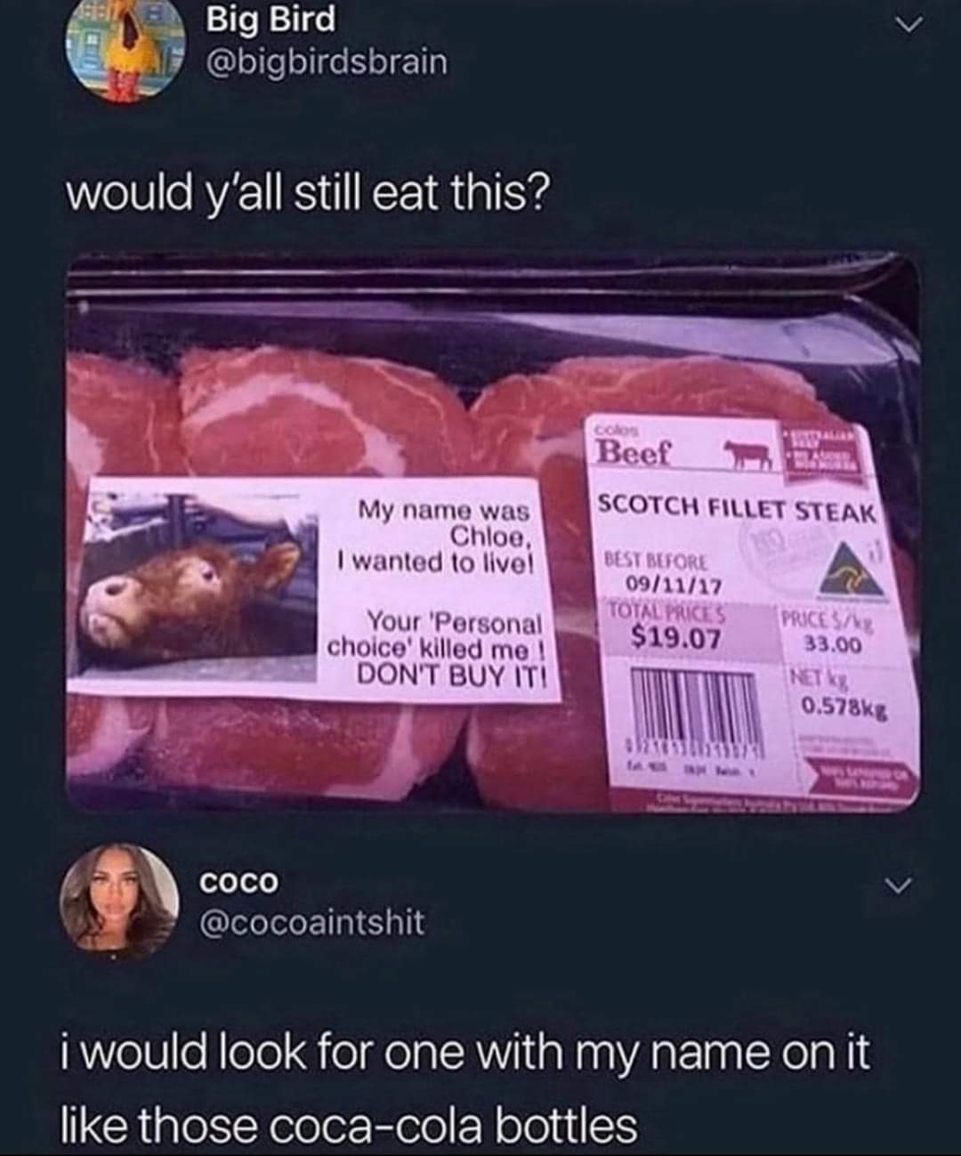 Thankyou for calling Kitty I.T.
How may I help you today?
Right...
Uh-huh...
Ah. I see.
Have you tried pushing it off the counter?