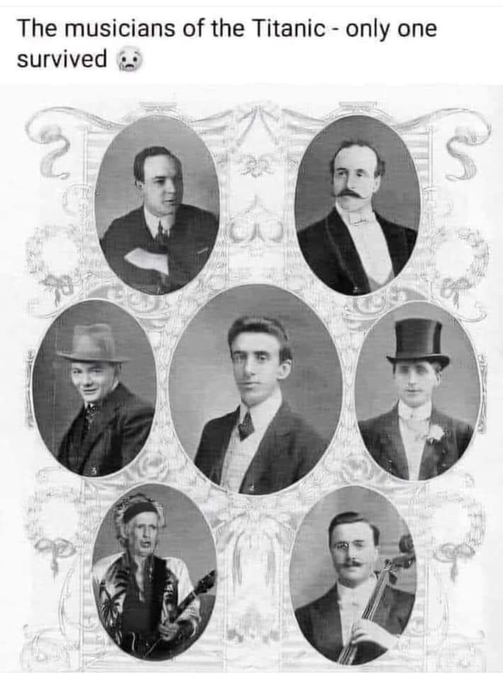 The Musicians of the Titanic - only one survived