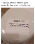 Don't Flush