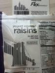Yogurt Raisins: A Bag of Attitude
