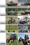 Russian Military Vehicle Evolution