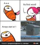First words