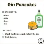 Gin Pancakes