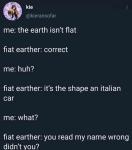 Flat Earther?